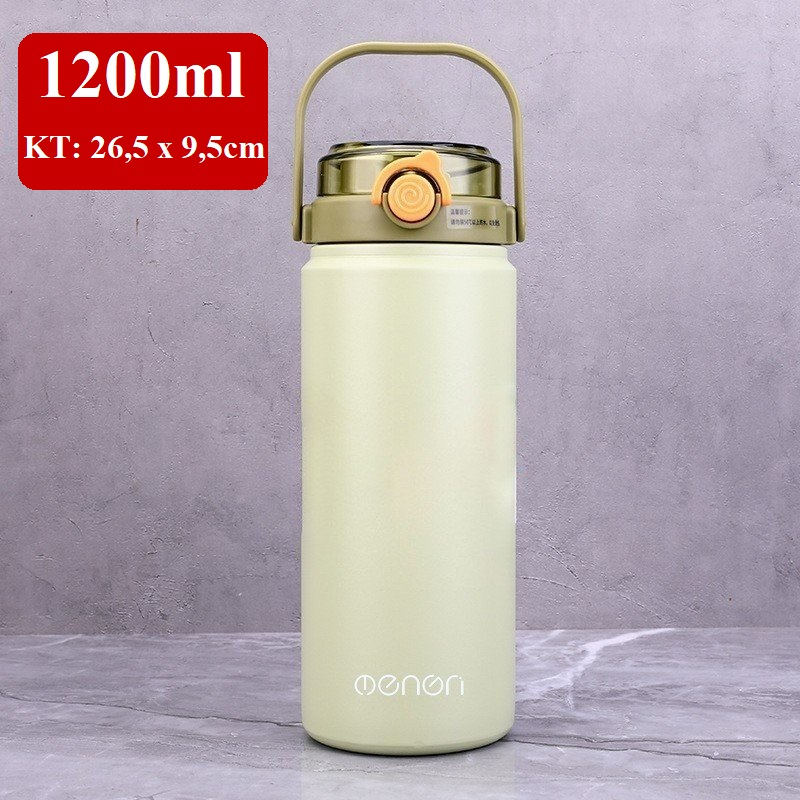 Bình Giữ Nhiệt 1200ml Chất Liệu INOX 316 An Toàn Sức Khoẻ - OENON