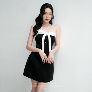MS26(Đầm tk phối nơ ngực dáng A( chất liệu pc gen cao cấp chuẩn y hình ) Kèm Size S/M.