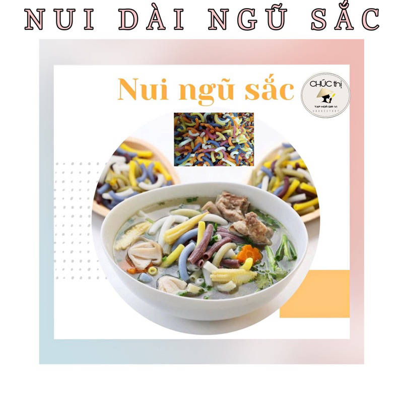 Nui rau củ ngũ sắc NT Food