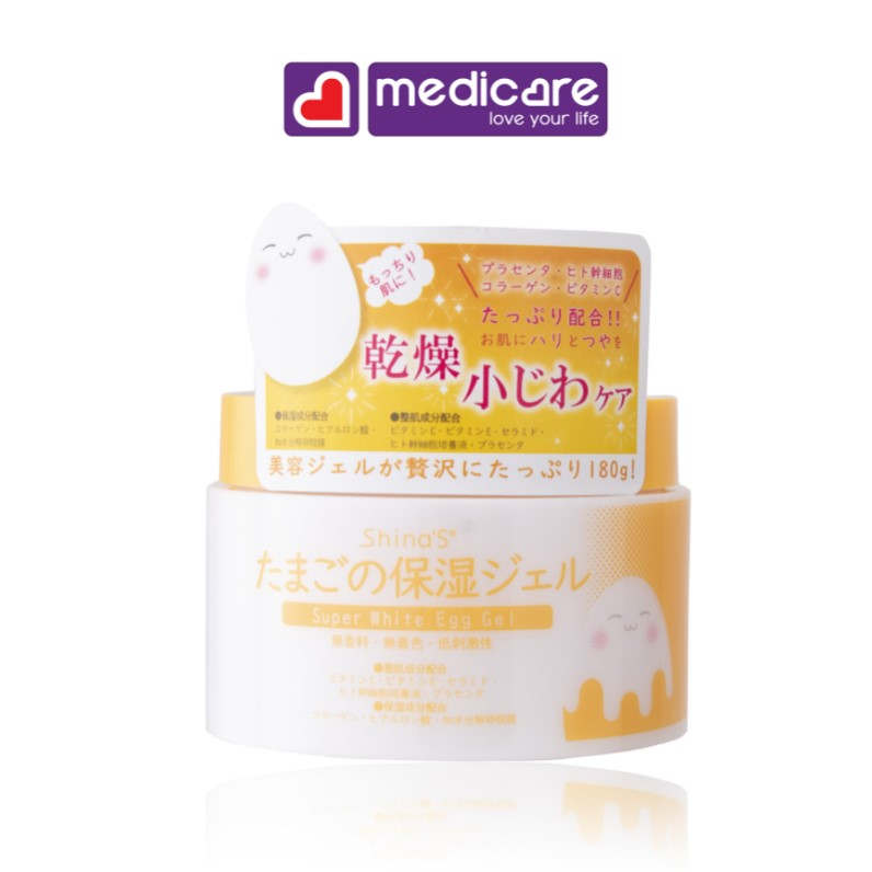 Kem dưỡng trứng Shina’S trắng da mờ nám 180g