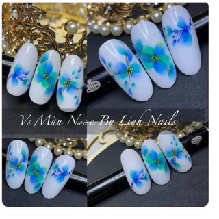 Set màu nước 36 màu   nail