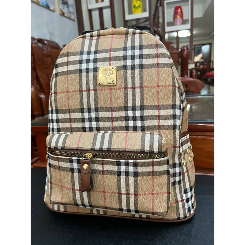 Balo nữ nam đi học đi chơi BBR da pu cao cấp size 40 bảo hành 3 tháng