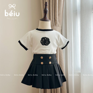 Set Flower Đen cho bé 2-7 tuổi