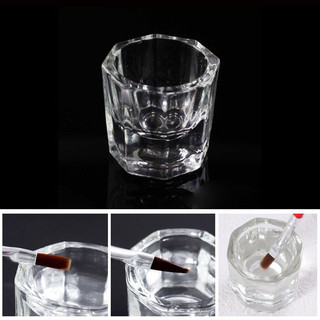 Ly - Cốc thuỷ tinh đựng lưu huỳnh làm Nail chuyên dụng