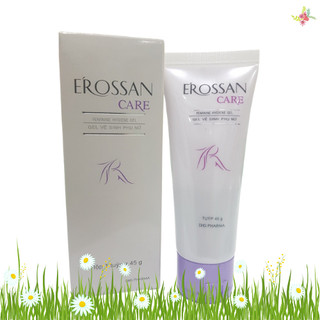  Dung dịch vệ sinh phụ nữ EROSSAN dạng gel - Giúp giảm ngứa  nhiễm nấm phụ khoa  nấm da rôm sảy mụn nhọt 