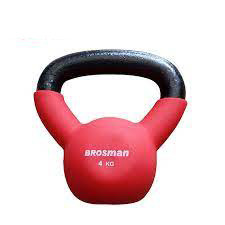 Tạ ấm, Tạ bình vôi Brosman (loại 4kg), Kettlebell