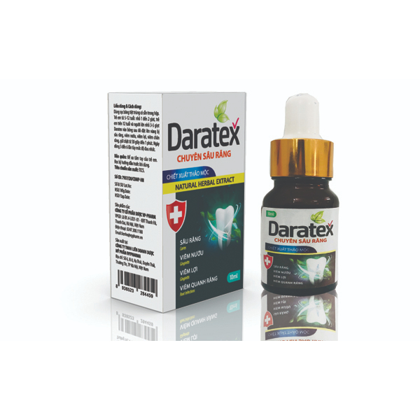 Xịt chống sâu răng cho bé, xịt chống sâu răng Daratex, giảm đau răng, sâu răng, viêm lợi, hôi miệng,mùi thơm thảo dược