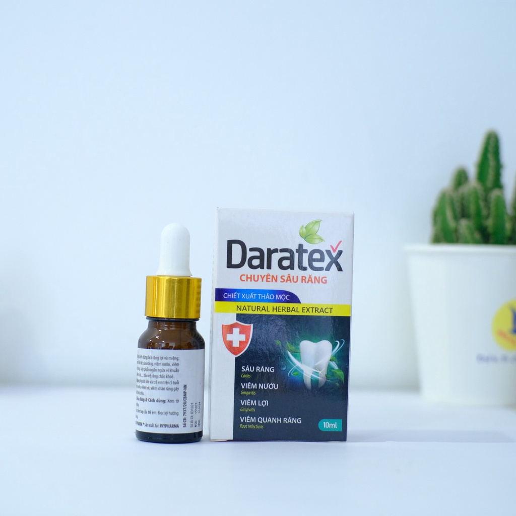 Xịt chống sâu răng cho bé, xịt chống sâu răng Daratex, giảm đau răng, sâu răng, viêm lợi, hôi miệng,mùi thơm thảo dược