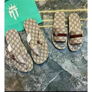Dép nam nữ x trắng vàng