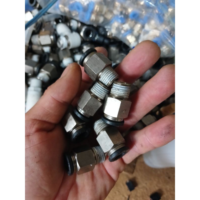 Nối khí ren 13mm ống 8mm koganei japan