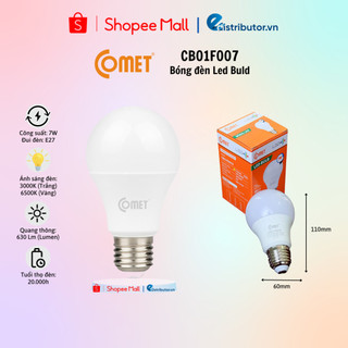 Bóng Đèn LED Bulb COMET CB01F003/CB01F005/CB01F007/CB01F009/CB01F012/CB01F015..Hàng Chính Hãng