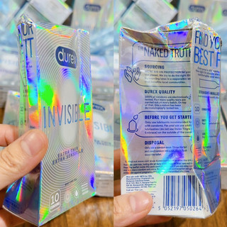 [Bán lẻ]Combo 2 Chiếc bao cao su DUREX invisible extra thin sensitive