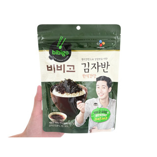 Rong biển vụn tẩm nước tương Hàn Quốc Bibigo gói 20g