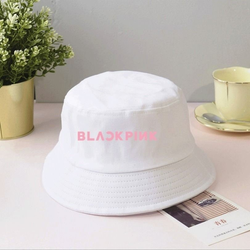 Nón bucket BlackPink Craw vải kaki mềm mịn, dày dặn - Vành Tròn BlackPink