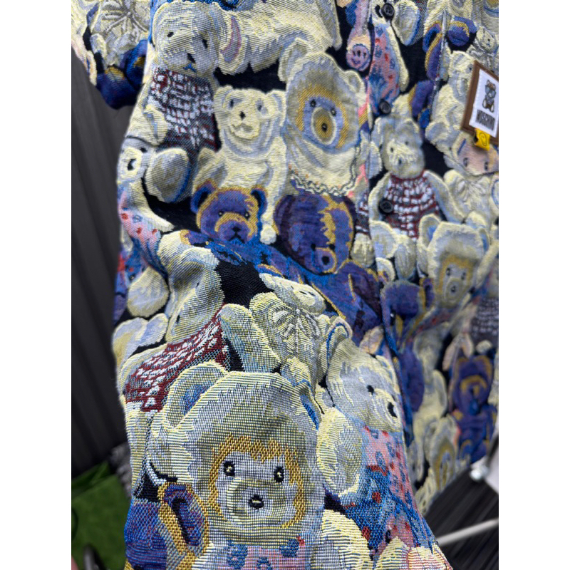 Bộ quần áo nam hàng Quảng Châu chất vải bò thô dày dặn thấm hút mồ hôi