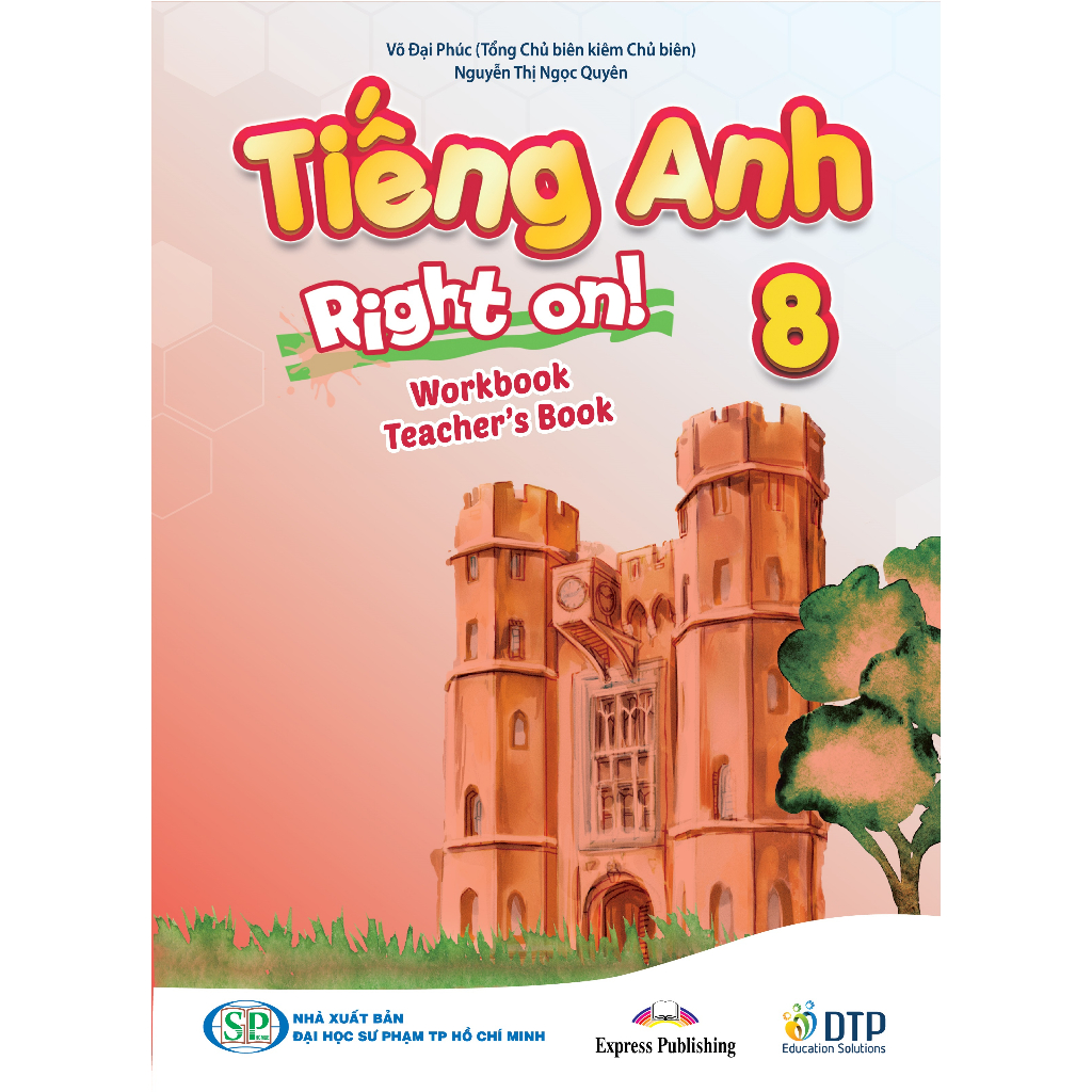 Sách - DTPbooks - Tiếng Anh 8 Right On Workbook Teacher's Book