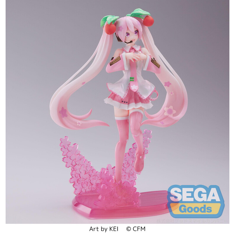 Mô Hình Hatsune Miku - LUMINASTA “SAKURA MIKU” 2023 Chính hãng - 21cm