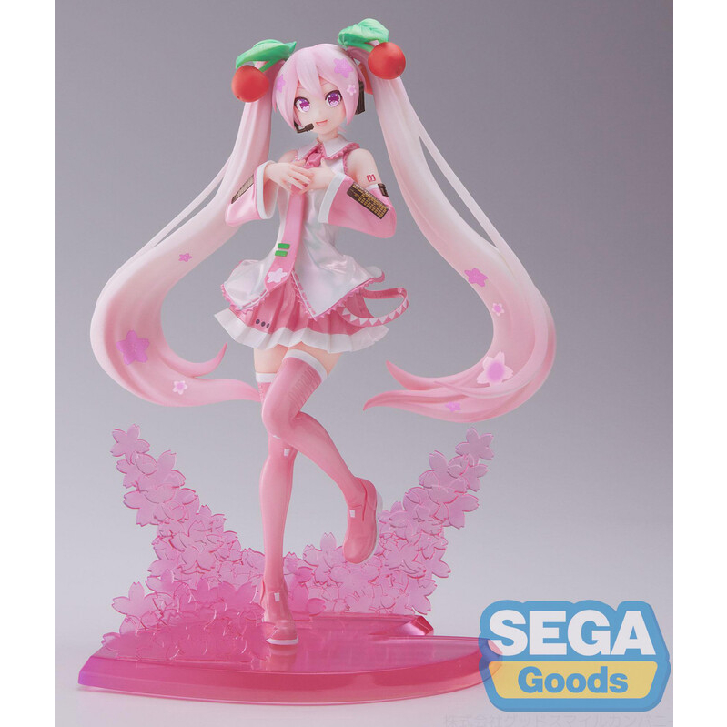 Mô Hình Hatsune Miku - LUMINASTA “SAKURA MIKU” 2023 Chính hãng - 21cm