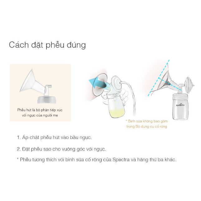 Cổ Nối Phễu Loại Cổ Rộng, Tương Thích Phễu Hút Sữa Maymom, Spectra, Pumpin, Lacteck, Mini Pum, Pumpa, Silicon