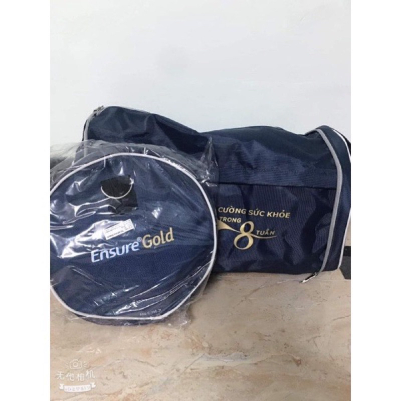 Túi đựng ensure hàng khuyến mãi .