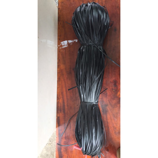 1kg Dây nilong, dây bẹ, dây bẹ kẽm, dây buộc hàng màu đen (sợi nhỏ)