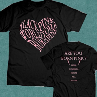 Áo phông tay lỡ trái tim BLACKPINK A5 form rộng nam nữ siêu hot