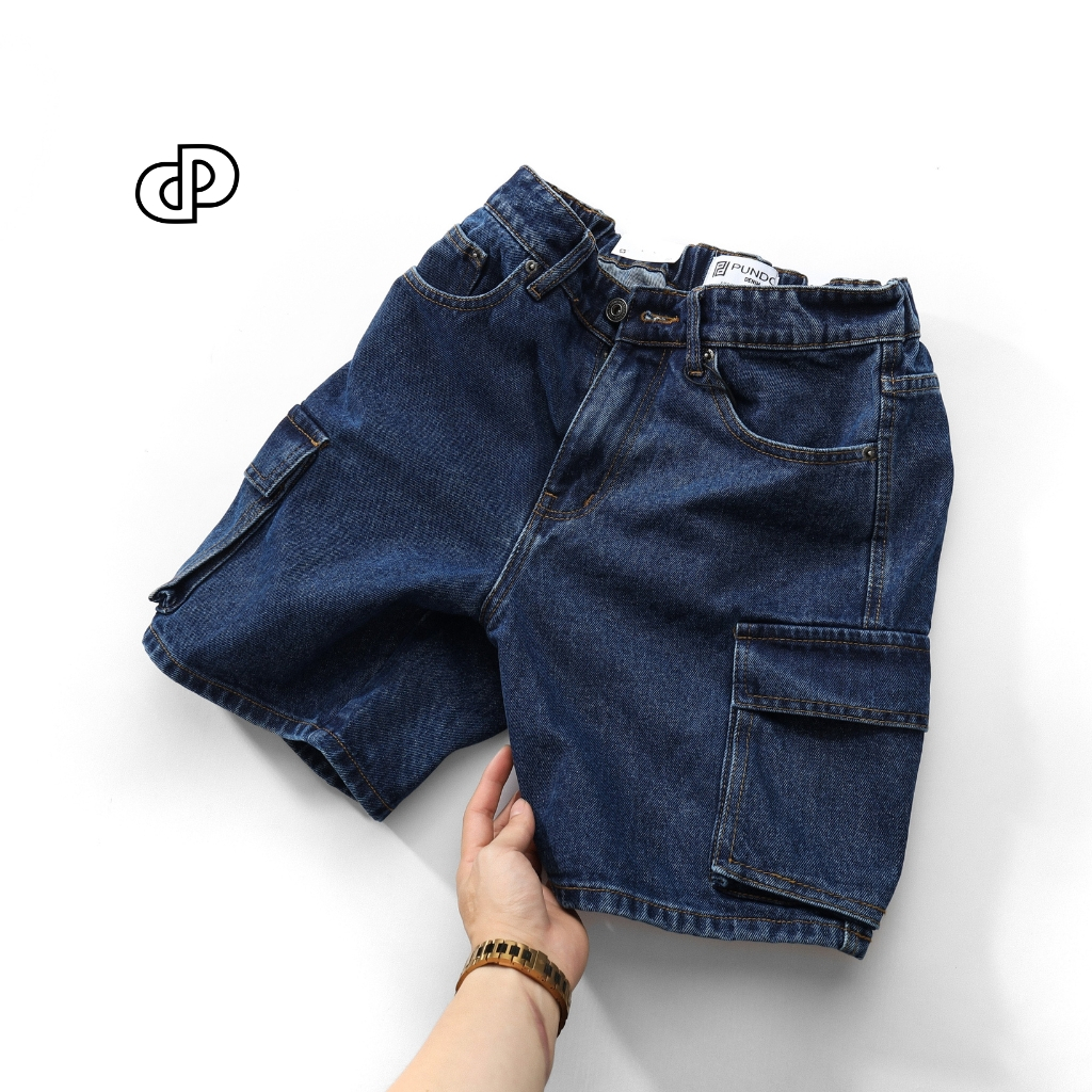 Quần short jean nam cao cấp túi hộp form ngắn PUNDOHOMME QSPDHM02