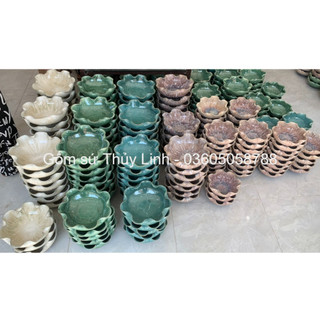 Bát Sen Thả Hoa Tắm Phật - Bát Minh Đường Tụ Thuỷ, Phong thuỷ may mắn, tài lộc, men hoả biến, giá từ xưởng