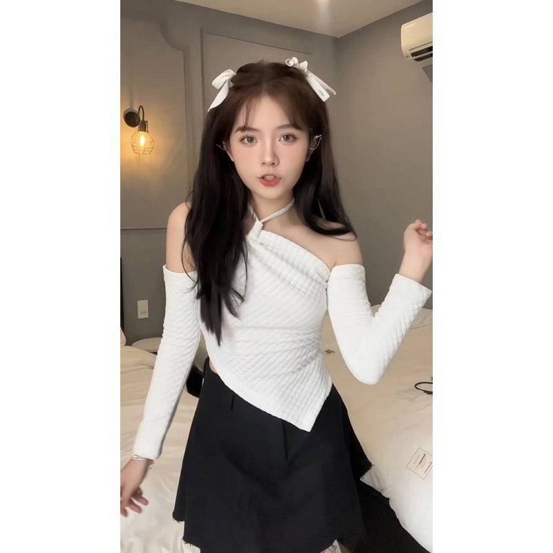 SET ÁO THUN KIỂU+ CHÂN VÁY KAKI