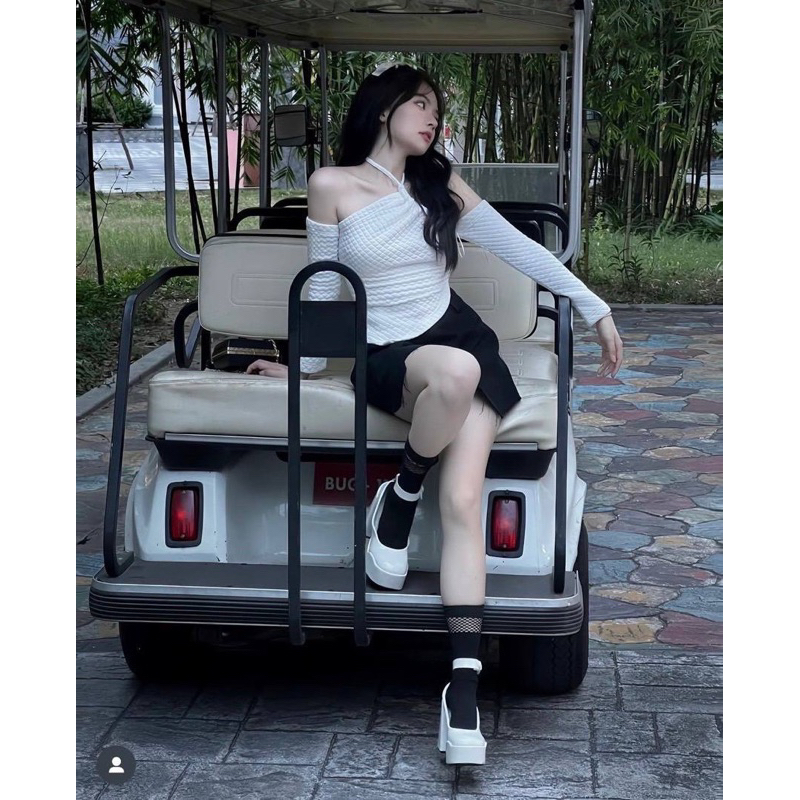 SET ÁO THUN KIỂU+ CHÂN VÁY KAKI