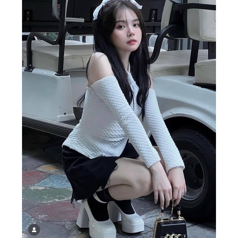 SET ÁO THUN KIỂU+ CHÂN VÁY KAKI