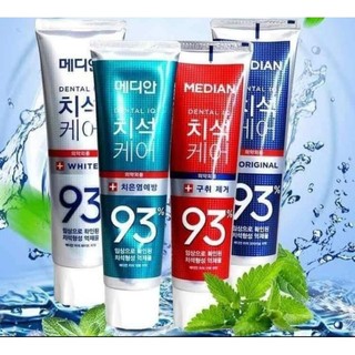 Kem đánh răng MEDIAN 93% giúp trắng răng .thơm miệng