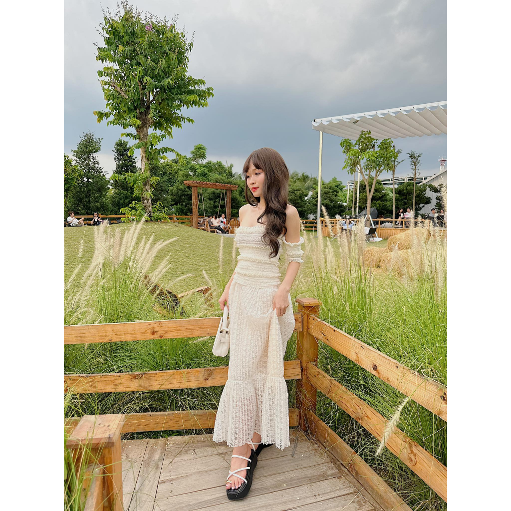 DÉP NAGASHOES QUAI DÂY XỎ NGÓN ĐÍNH PHỤ KIỆN 5P NAD257