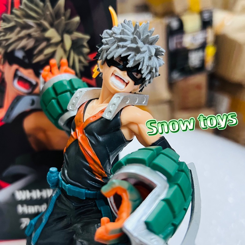 Mô hình My Hero Academia - Mô hình Học viện siêu anh hùng - Bakugo Katsuki - Kacchan - No.3- Fullbox Cao 18cm