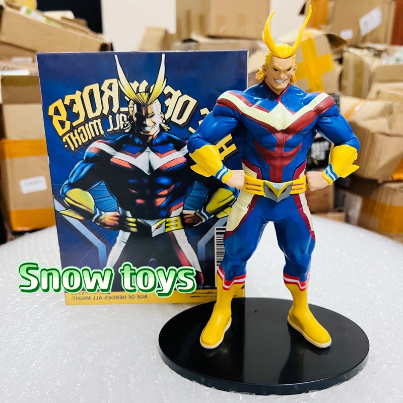 Mô hình My Hero Academia - Mô hình Học viện siêu anh hùng - All Might - Age Of Heroes - Full box - Cao 21cm