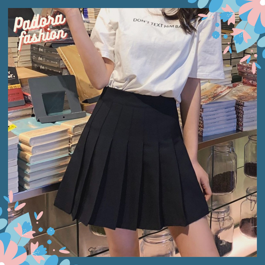 Chân váy Tennis váy xếp ly hàng QC đẹp Padora-CVTennis