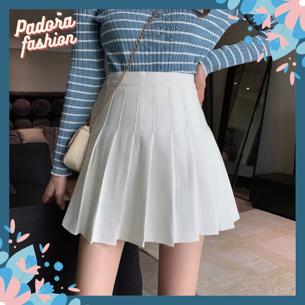 Chân váy Tennis váy xếp ly hàng QC đẹp Padora-CVTennis