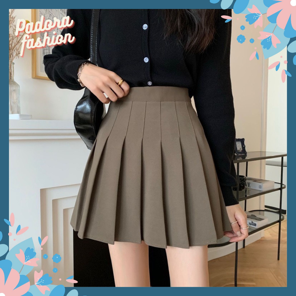Chân váy Tennis váy xếp ly hàng QC đẹp Padora-CVTennis