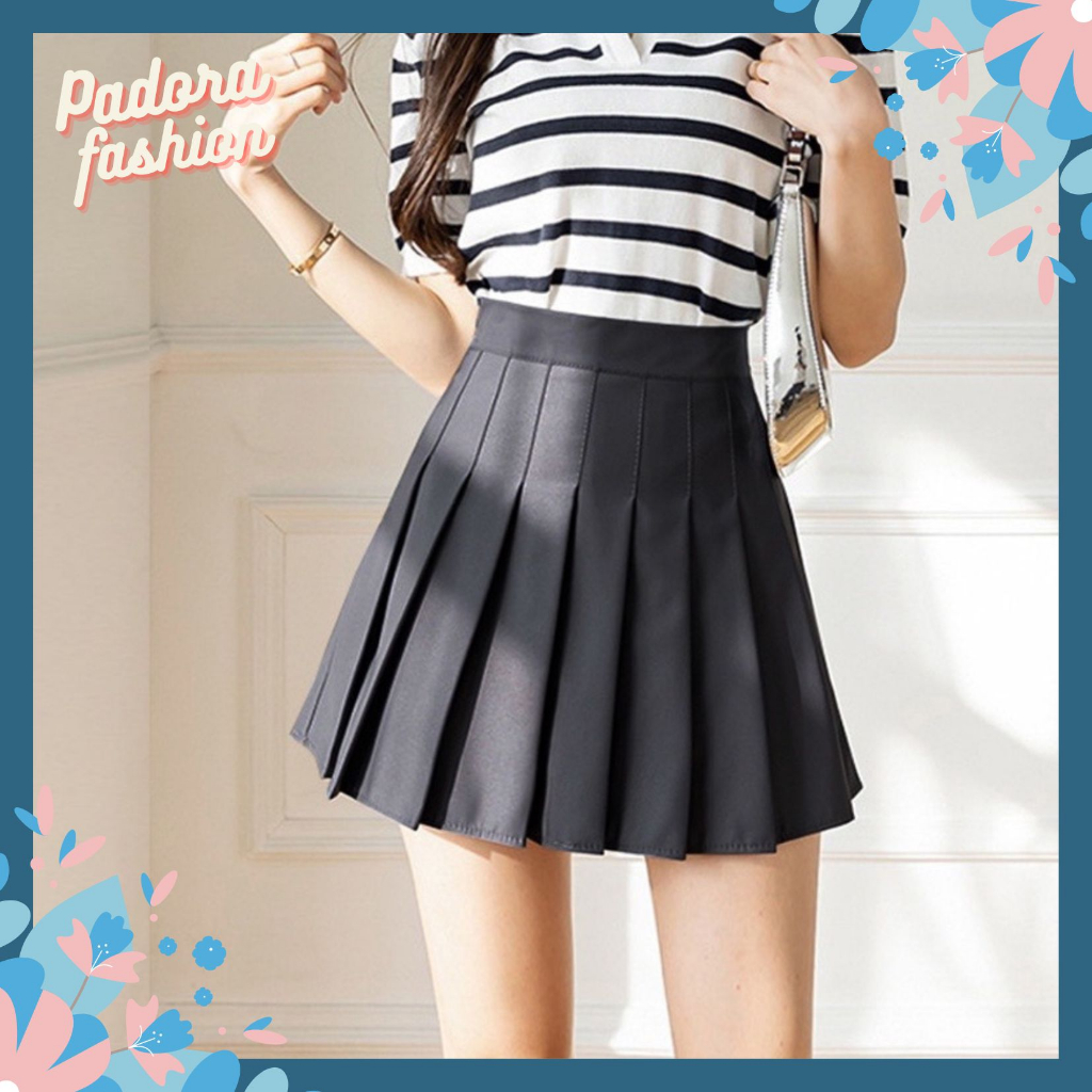 Chân váy Tennis váy xếp ly hàng QC đẹp Padora-CVTennis