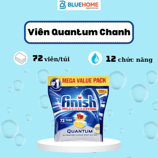 Viên rửa bát Finish quantum 72viên