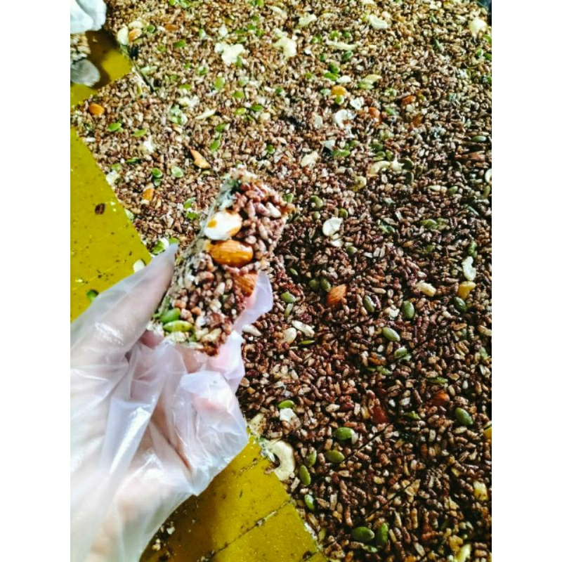 Thanh cơm gạo lứt, Thanh cơm ăn kiêng, ăn heathy, ăn giảm kg