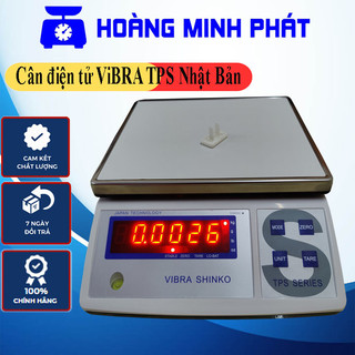 Cân điện tử Vibra Shinko TPS 3kg 6kg 15kg 30kg Nhật Bản. Bảo hành 2 năm [ HÀNG TỐT NHẤT ]