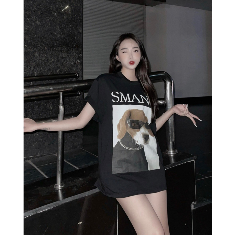 Áo Thun smano chó siêu cấp hàng chuẩn Local Brand Unisex  Premium 100% Cotton Basic Tee - DYNAMIC 02