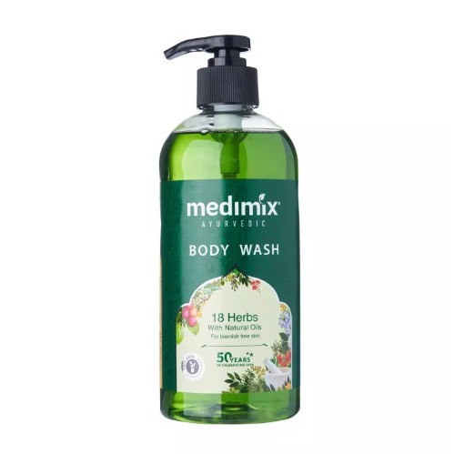 Sữa Tắm Medimix 18 Loại Thảo Dược 300ml (Medimix Ayurvedic Body Wash 18 Herbs with Natural Oils)