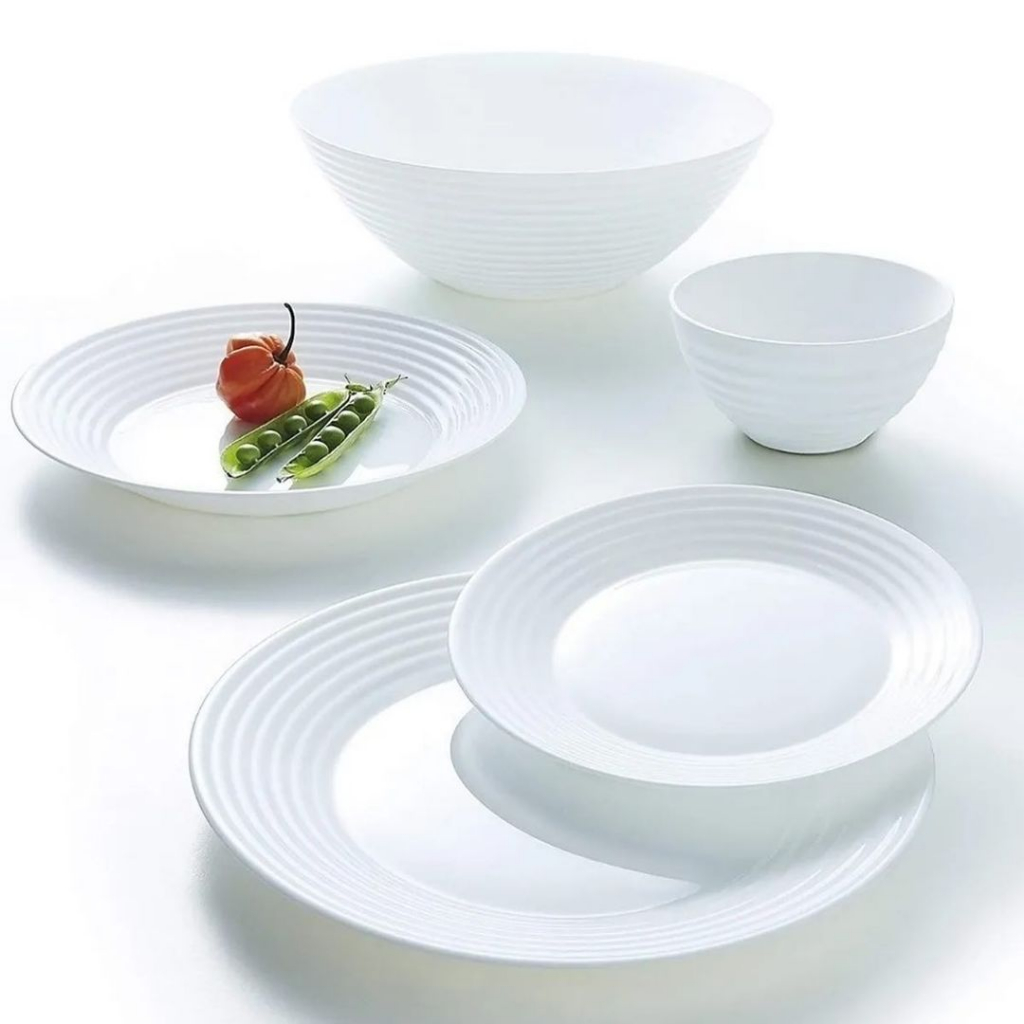 Đĩa  thủy tinh bầu dục Luminarc Harena 23cm N5806 | Hàng chính hãng