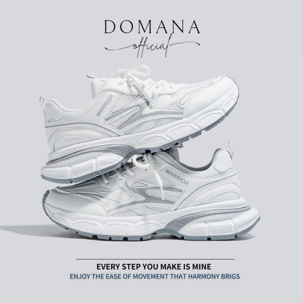 Giày thể thao cặp nam nữ Warrior chính hãng |Giày Unisex nam nữ |Giày Sneaker thoáng khí| Domana WXY-2975Cl