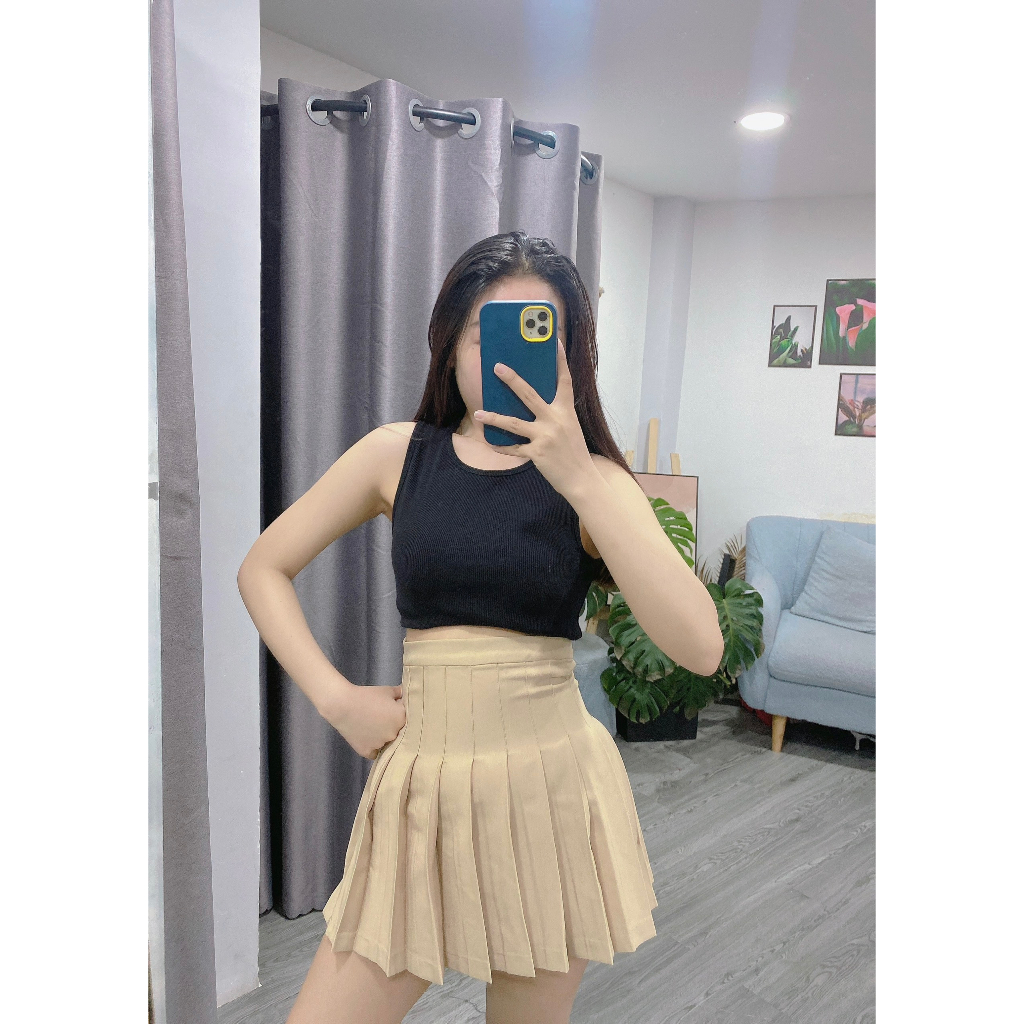 CHÂN VÁY XẾP LY BASIC