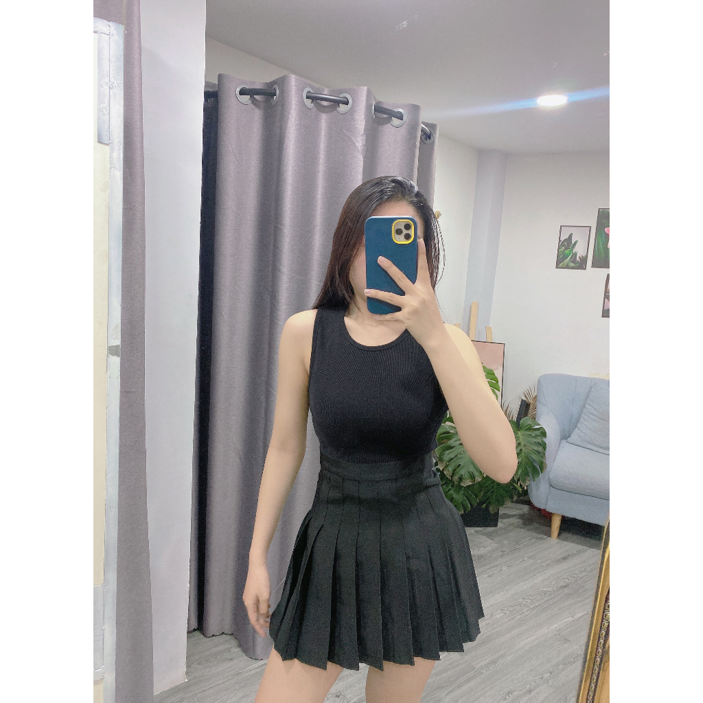 CHÂN VÁY XẾP LY BASIC