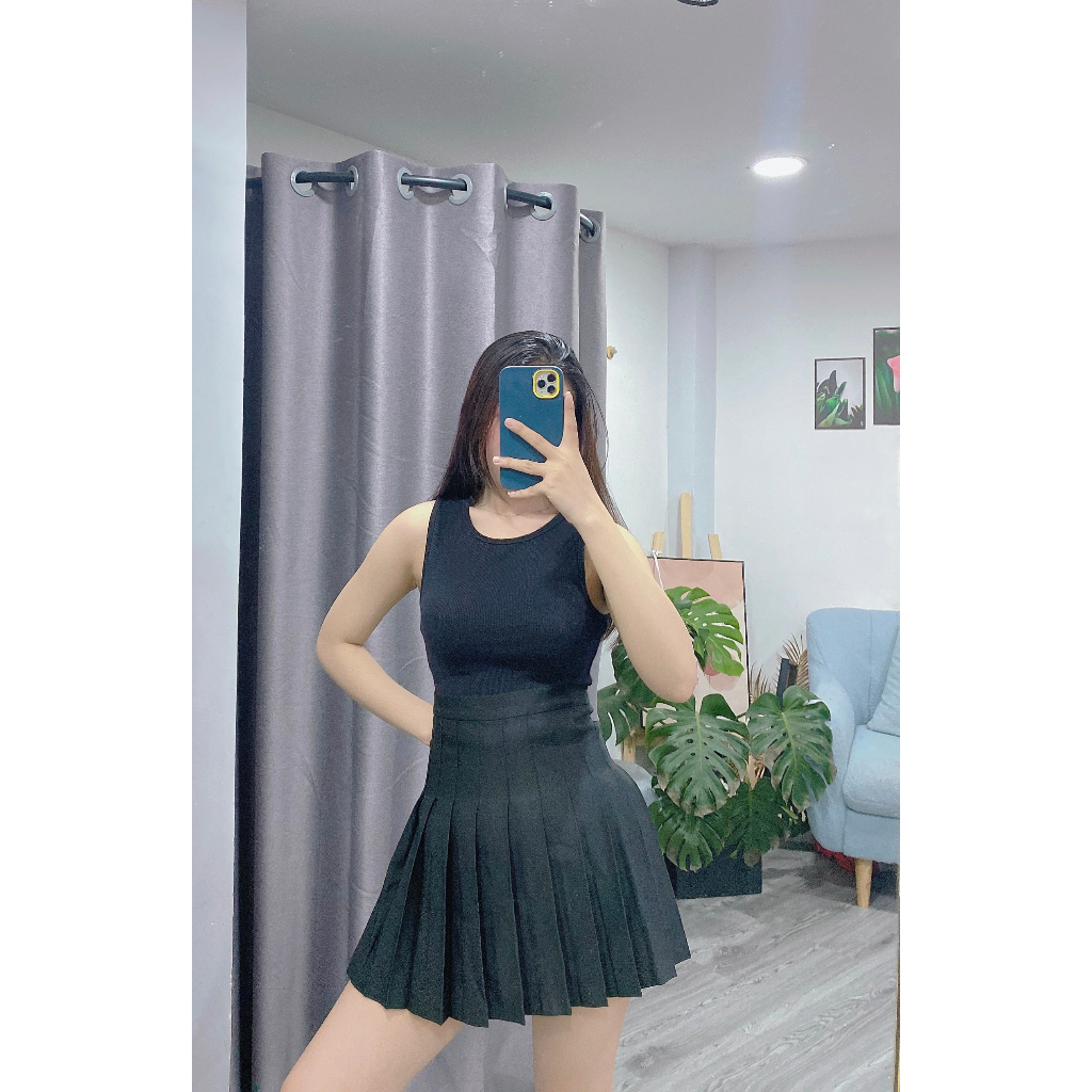 CHÂN VÁY XẾP LY BASIC