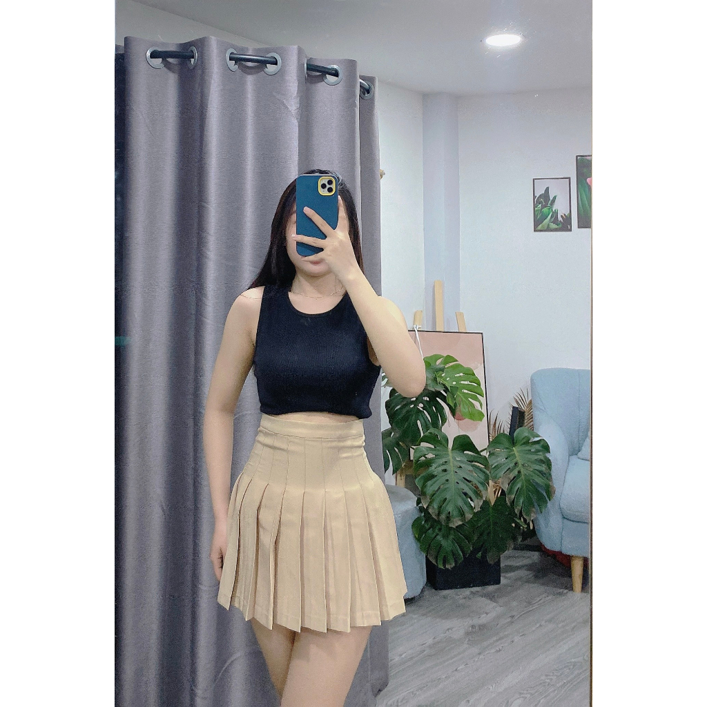 CHÂN VÁY XẾP LY BASIC